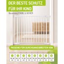 BOMI Mara Türschutzgitter 58–122 cm –...