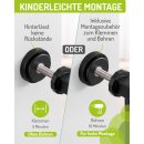 BOMI Mara Metall-Schutzgitter Schwarz 58–122 cm – ohne zusätzliche Verlängerungen